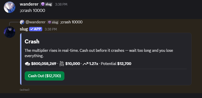 Crash game